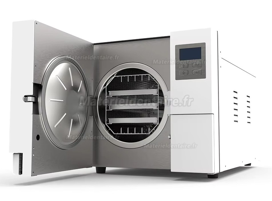 Autoclave dentaire de classe B 18/23 L, modèle de table avec imprimante